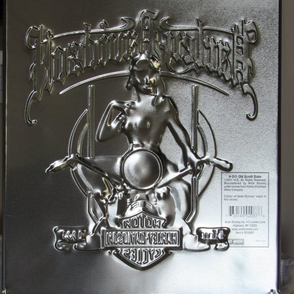 Harley Davidson metal sign - Picture 4 of 4